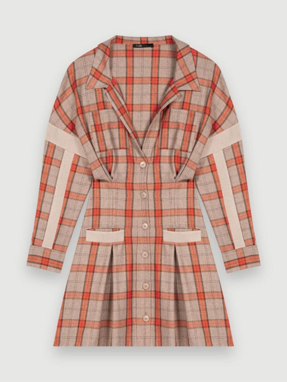 MAJE Ravellino Plaid Dress - Picture 5 of 5